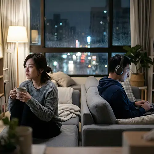 為什麼我們明明還在一起，心卻像隔了一座海？